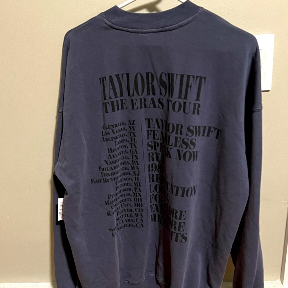 Taylor Swift Eras Tour crewneck sweatshirt